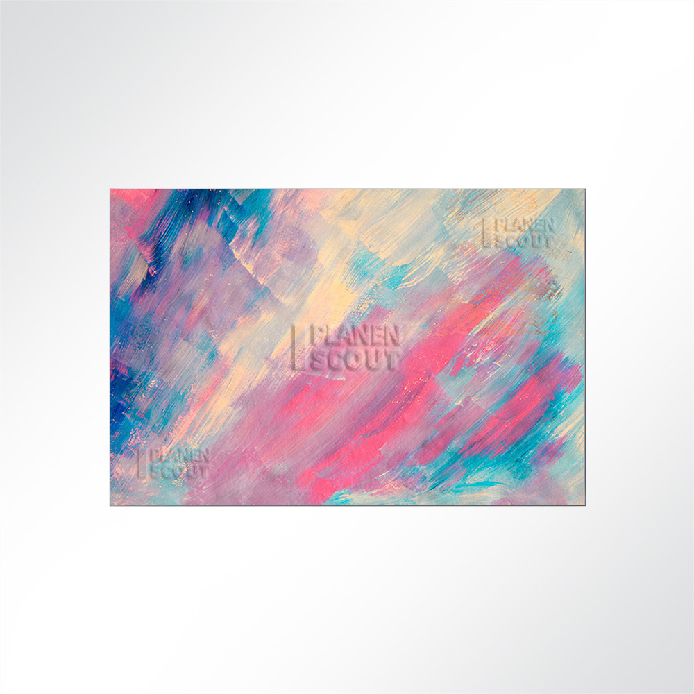 Artikelbild Absorberbild - Ein abstraktes weiß rotes Bild 50x50x5,5cm