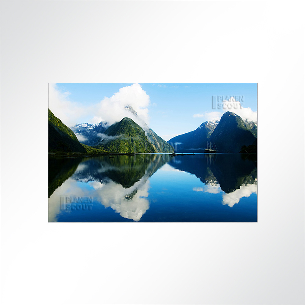 Artikelbild Absorberbild - Die Ruhe am Bergsee genießen 50x50x5,5cm