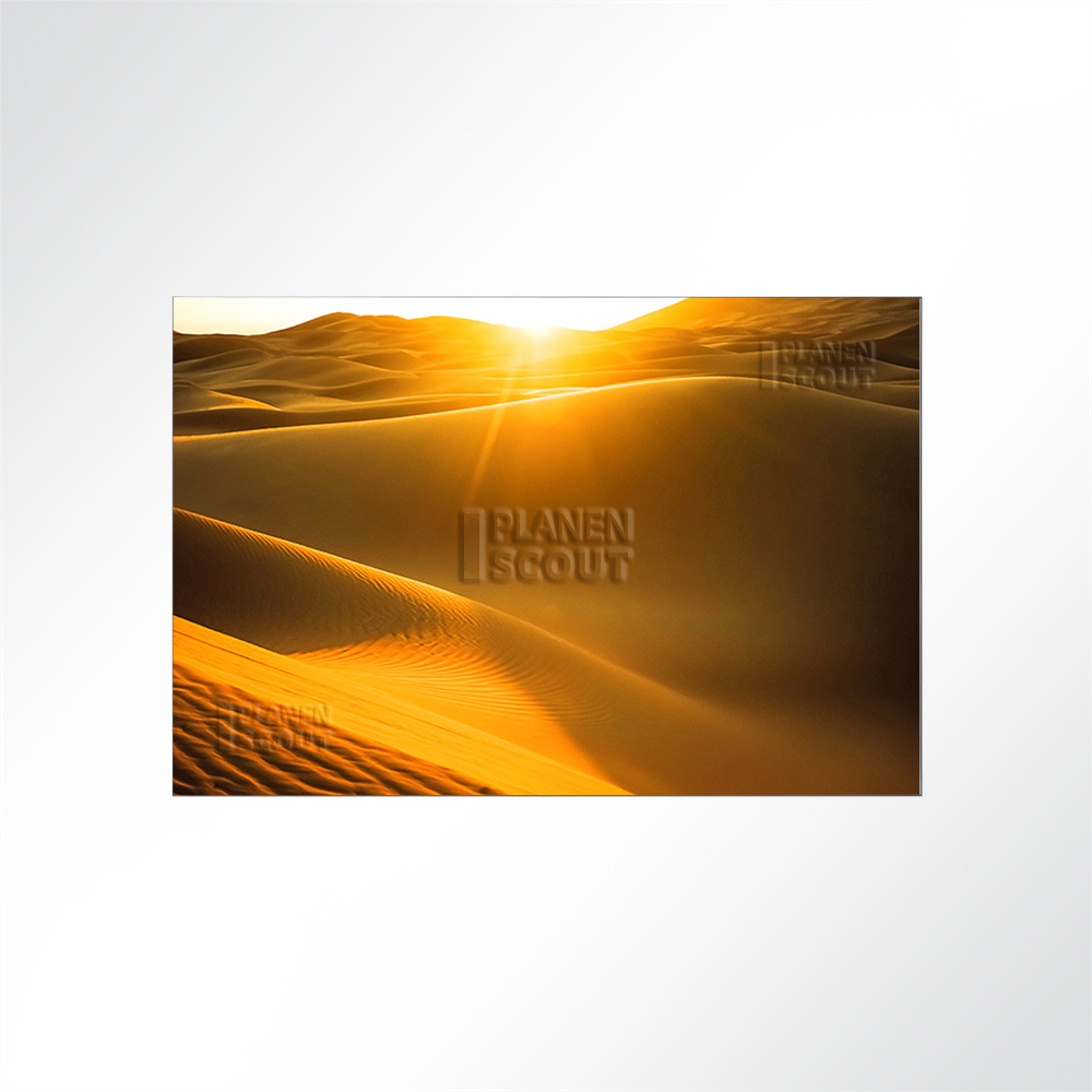 Artikelbild Absorberbild - Sonnenaufgang in der Wüste 50x50x5,5cm