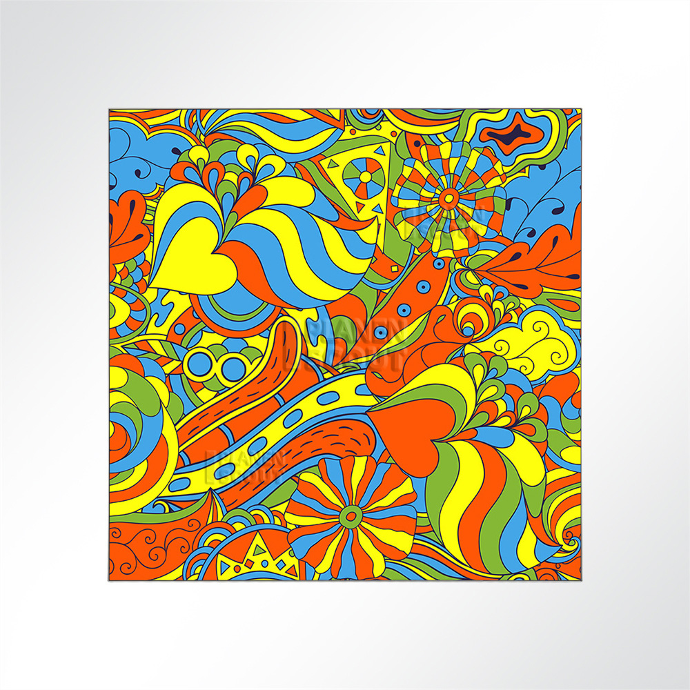 Akustikbild Abstrakte Kunst - Gegenstandslose Schöpfungen