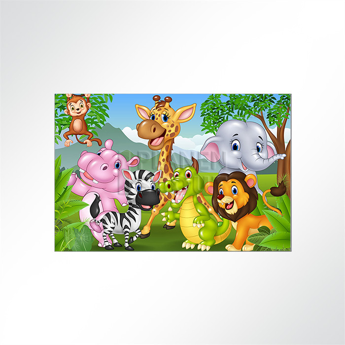 Akustikbild Cartoon - Fröhliche Tiere