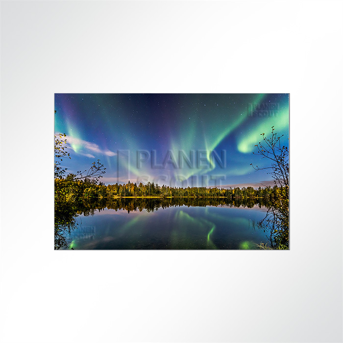 Akustikbild - Polarlichter über dem See