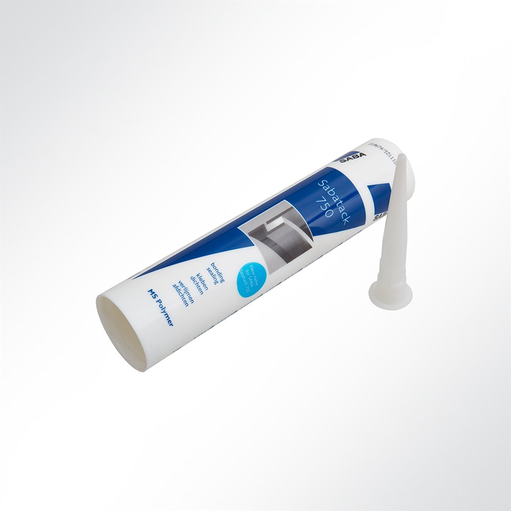 Artikelbild Dauerelastischer Montagekleber für Kunststoff, Glas und Aluminium Kederschienen weiß