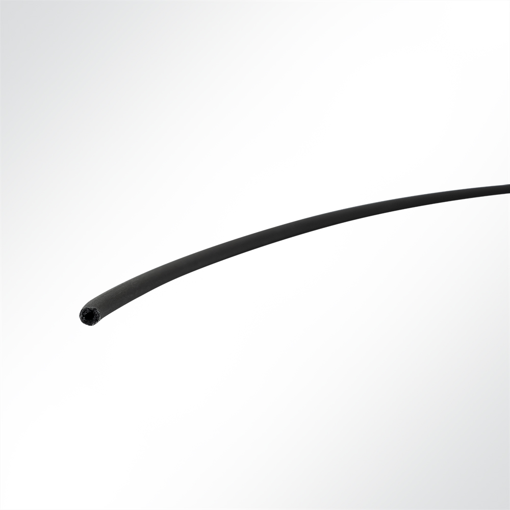 Artikelbild Kedereinlage PVC-Hohleinlage hart Ø 4mm schwarz