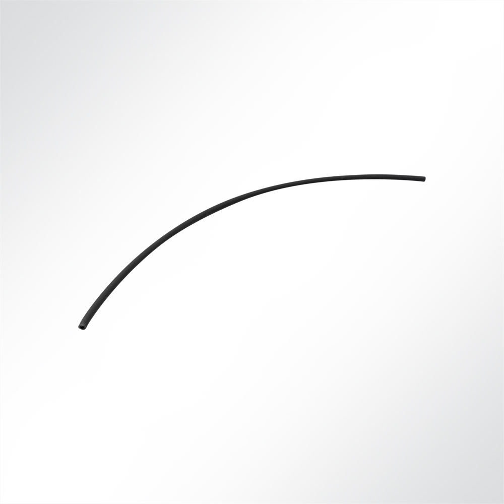 Artikelbild Kedereinlage PVC-Hohleinlage hart Ø 4mm schwarz