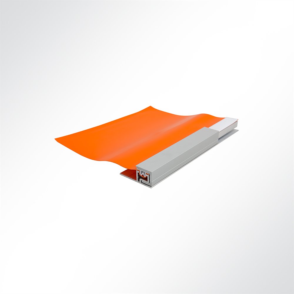 Artikelbild Aluminium Klemmschiene Klemmleiste mit Schutzprofil 3m