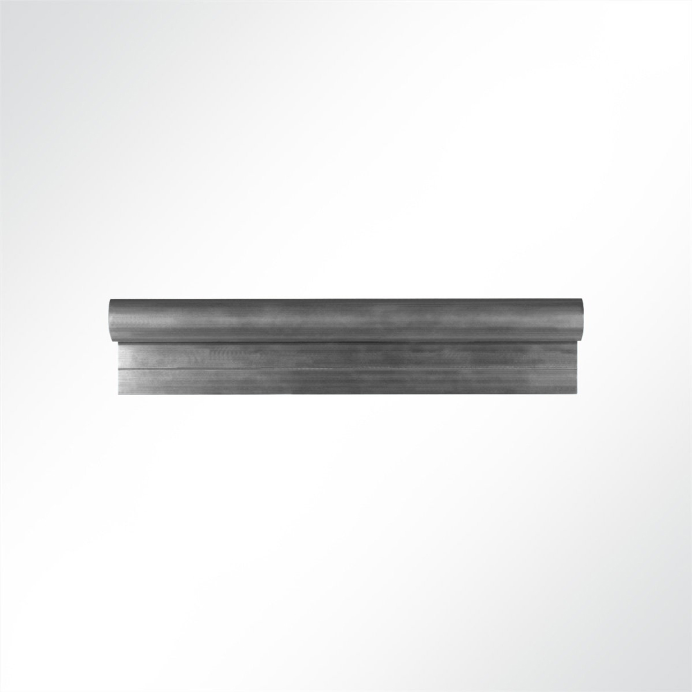 Artikelbild Kederschiene Kederleiste Aluminium 0° anthrazit RAL 7016 für 5-9mm Keder Länge 1 Meter