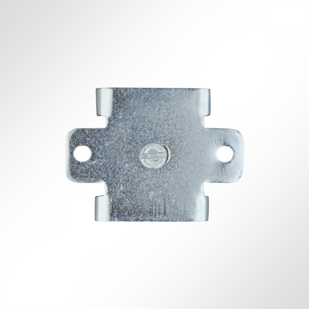 Artikelbild Deckenhalterung Deckenbefestigung Schienenhalter für Laufschiene 25x19mm