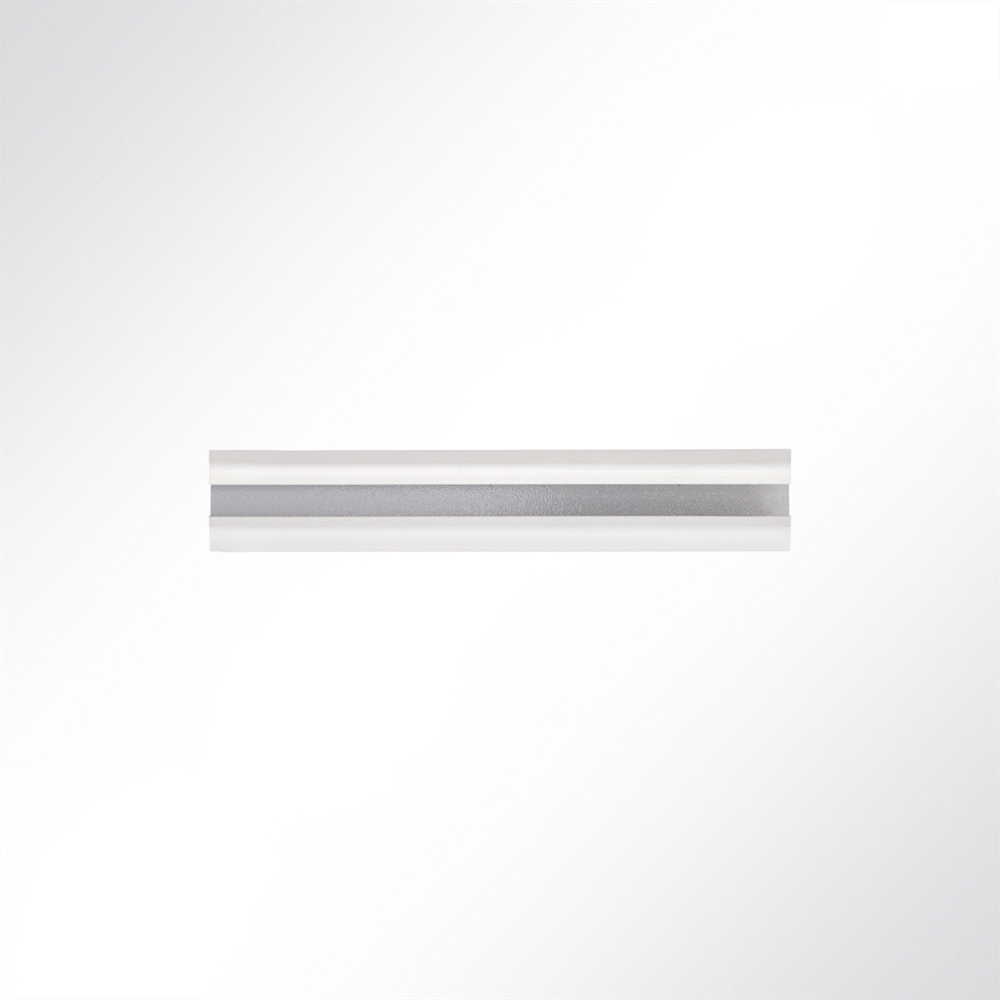 Artikelbild Lysel® Laufschiene Schiebetür Schiene Aluminium weiß 25x19mm Länge 2m