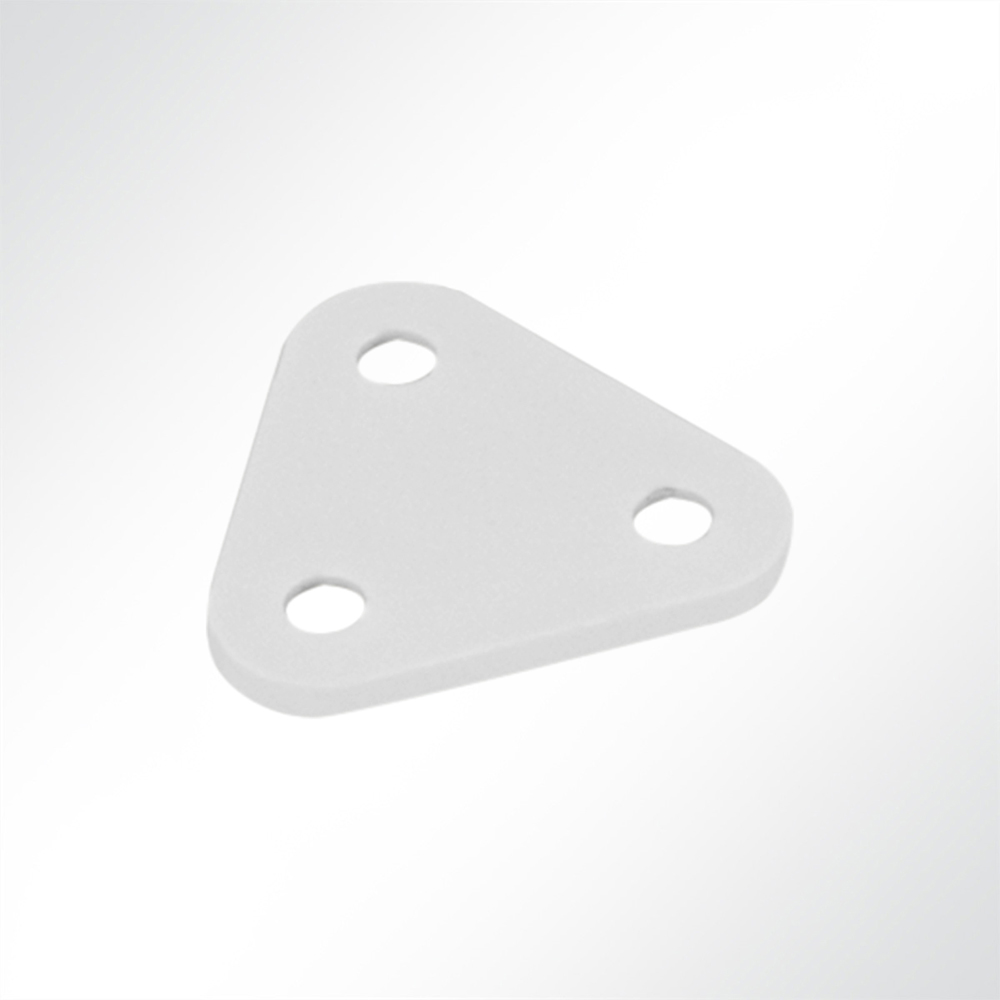 Artikelbild Gegenplatten Nylon 39x33mm für Doppelrolle Profil 35x30mm