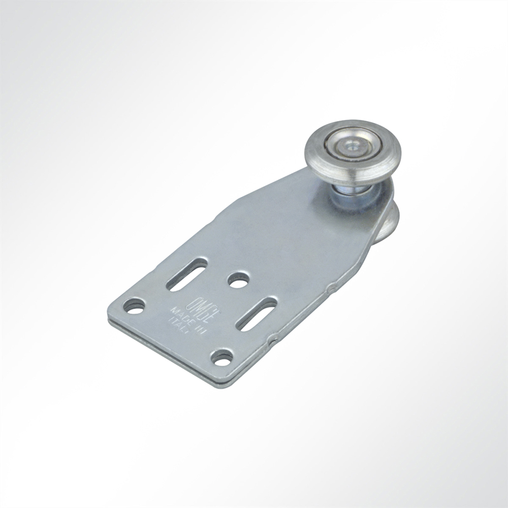 Artikelbild Laufrolle Vorhangrolle Führungsrolle verzinkt für Laufschiene 35x30mm