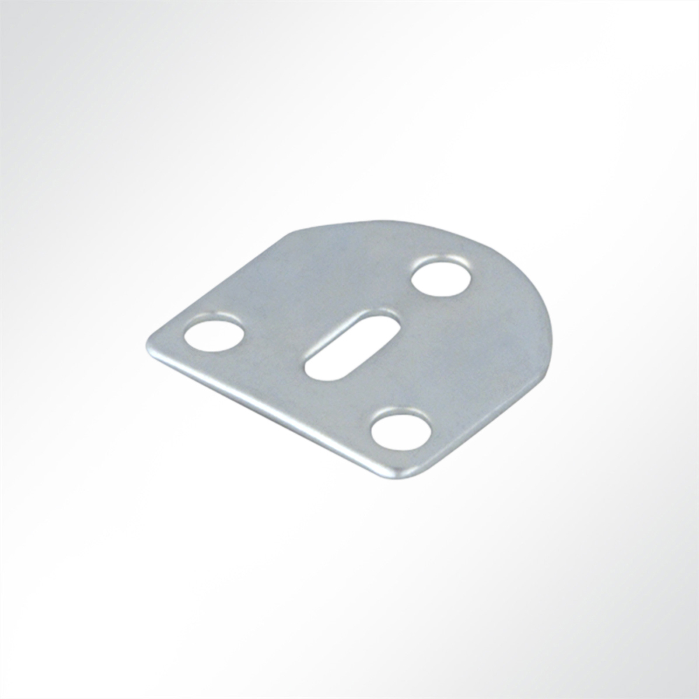 Artikelbild Gegenplatten verzinkt 40x35mm für 4-Fachrolle Profil 35x30mm