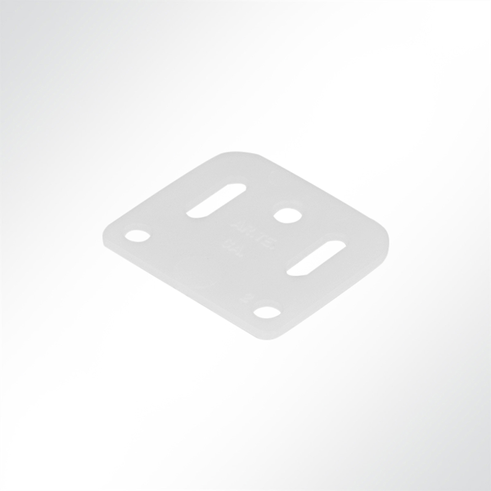 Artikelbild Gegenplatten Nylon 40x35mm für Doppelrolle Profil 35x30mm