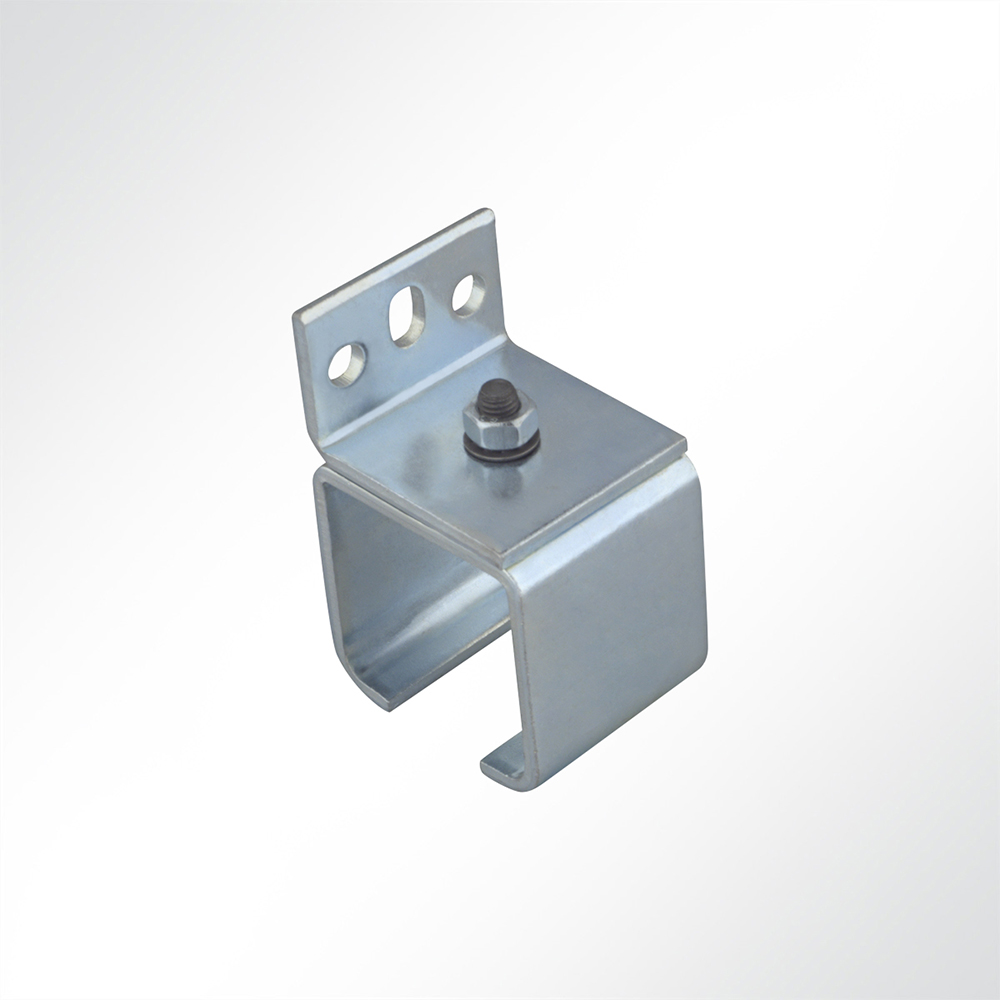 Artikelbild Schienenhalter für Wandbefestigung Profil 48x48mm