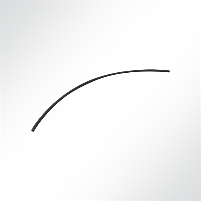 Kedereinlage hohl PVC hart schwarz Ø 4-8mm