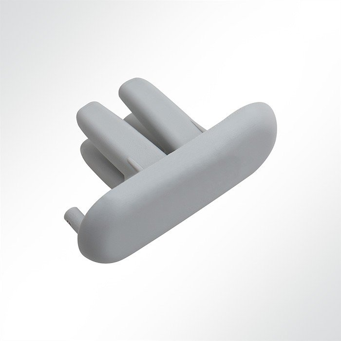 Endkappe für Kederschiene 17x44mm