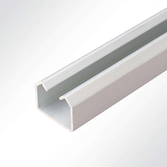 Laufschiene Schiebetür Schiene eloxiert 25x19 mm