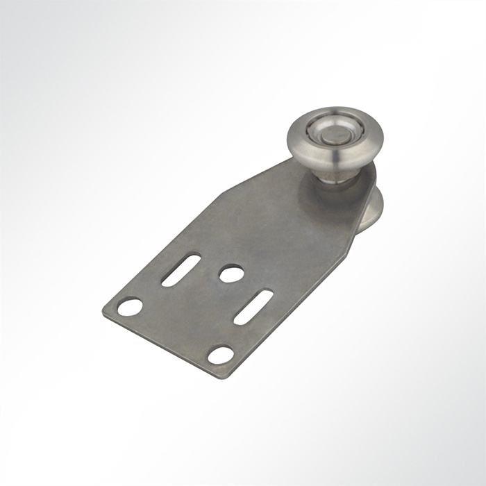 Doppelrolle Edelstahl für Laufschiene 35x30mm 35kg je Laufwerk