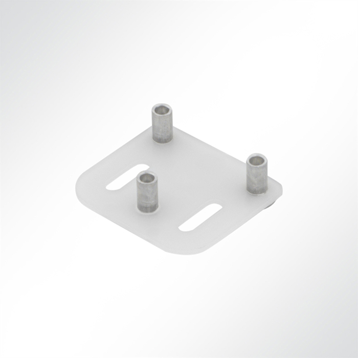 Gegenplatten für Doppelrollen für Laufschiene 35x30mm