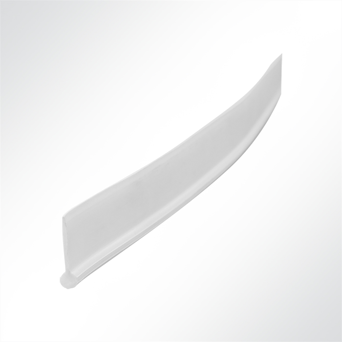 PVC-Keder Vorzeltkeder mit Fahne für Vorzelte und Bodenschürzen weiß