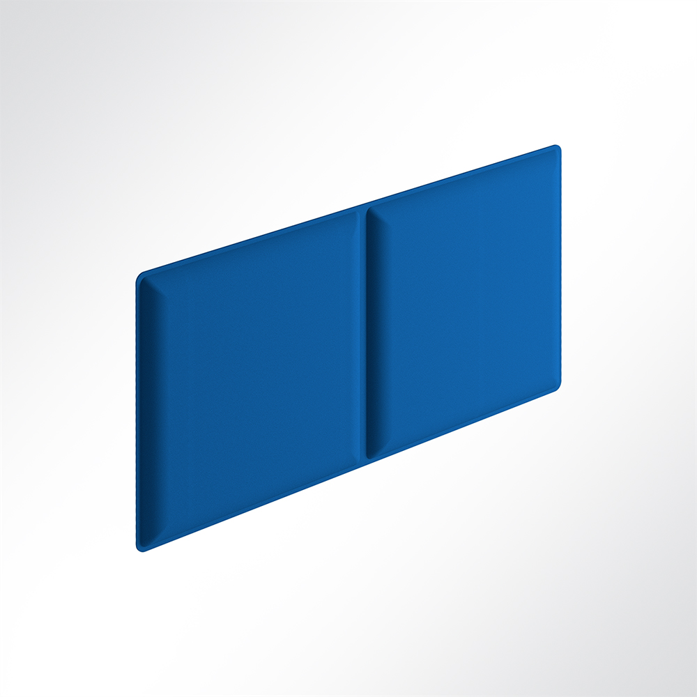 Artikelbild QP Square Akustikpaneele Akustikplatten Schallabsorber 59x118cm Blau 0331 VE 2 Stück