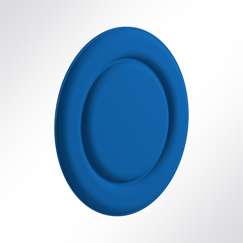Artikelbild QP Circle Akustikpaneele Akustikplatten Schallabsorber Ø90cm Blau 0331