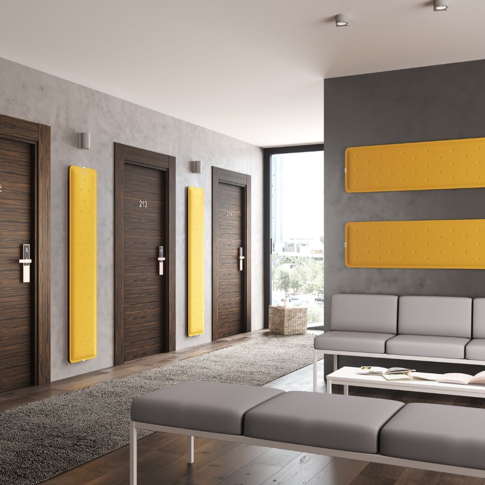 Artikelbild QP Flat Single Akustikpaneele Akustikplatten Schallabsorber 60x40cm Rot 0231