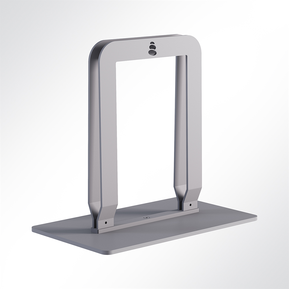 Artikelbild QP Akustikpaneele-Halterung für Single Paneel ohne Rollen Grau 7035