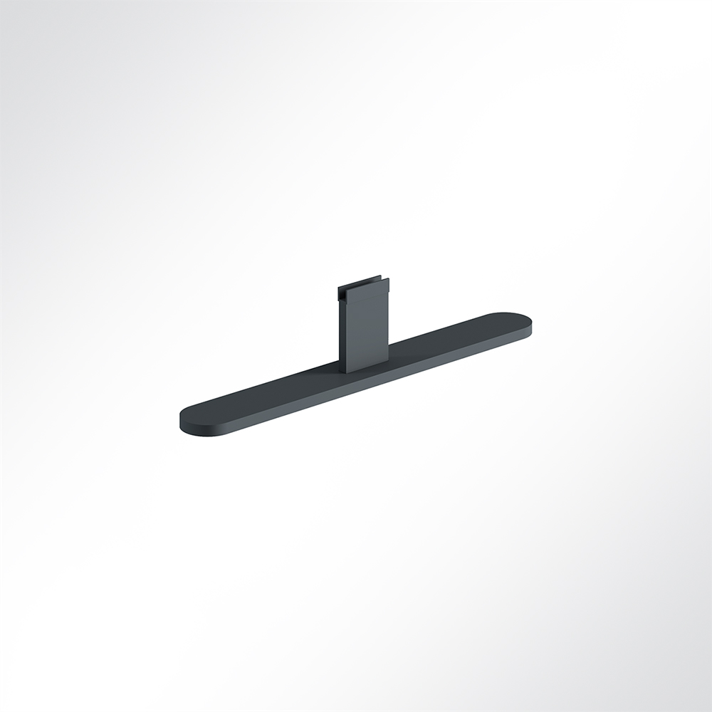 Artikelbild QP Akustikpaneele Booth-Mode Fußendstück Schwarz 7016