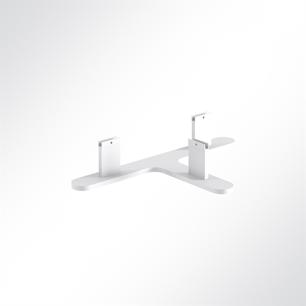 Artikelbild QP Akustikpaneele Booth-Mode Fuß-Verbinder von 3 Paneelen Weiß 9003