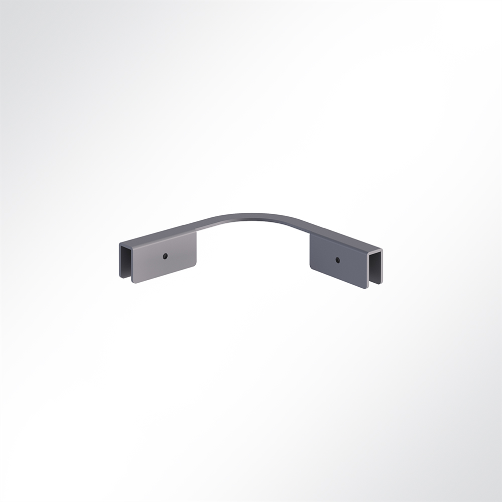 Artikelbild QP Akustikpaneele Booth-Mode Kopf-Verbinder von 2 Paneelen 90° Grau 7035