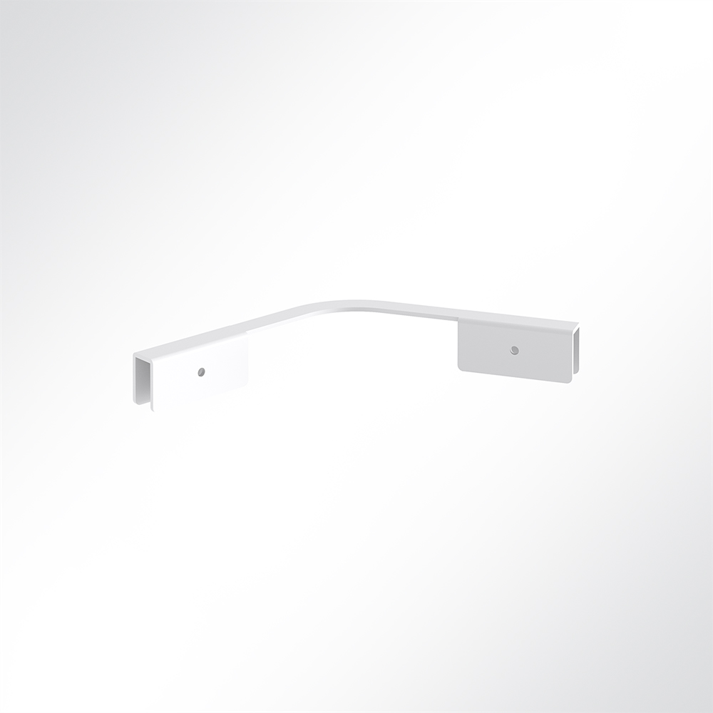 Artikelbild QP Akustikpaneele Booth-Mode Kopf-Verbinder von 2 Paneelen 120° Weiß 9003