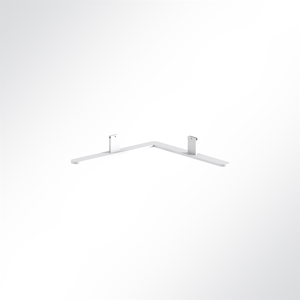 Artikelbild QP Akustikpaneele Booth-Mode Fußendstück von 2 Paneelen 90° Weiß 9003