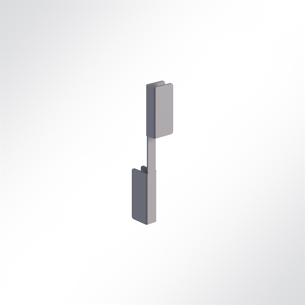 Artikelbild QP Akustikpaneele Booth-Mode Verbinder 2 Paneele in versch. Höhen links Grau 7035