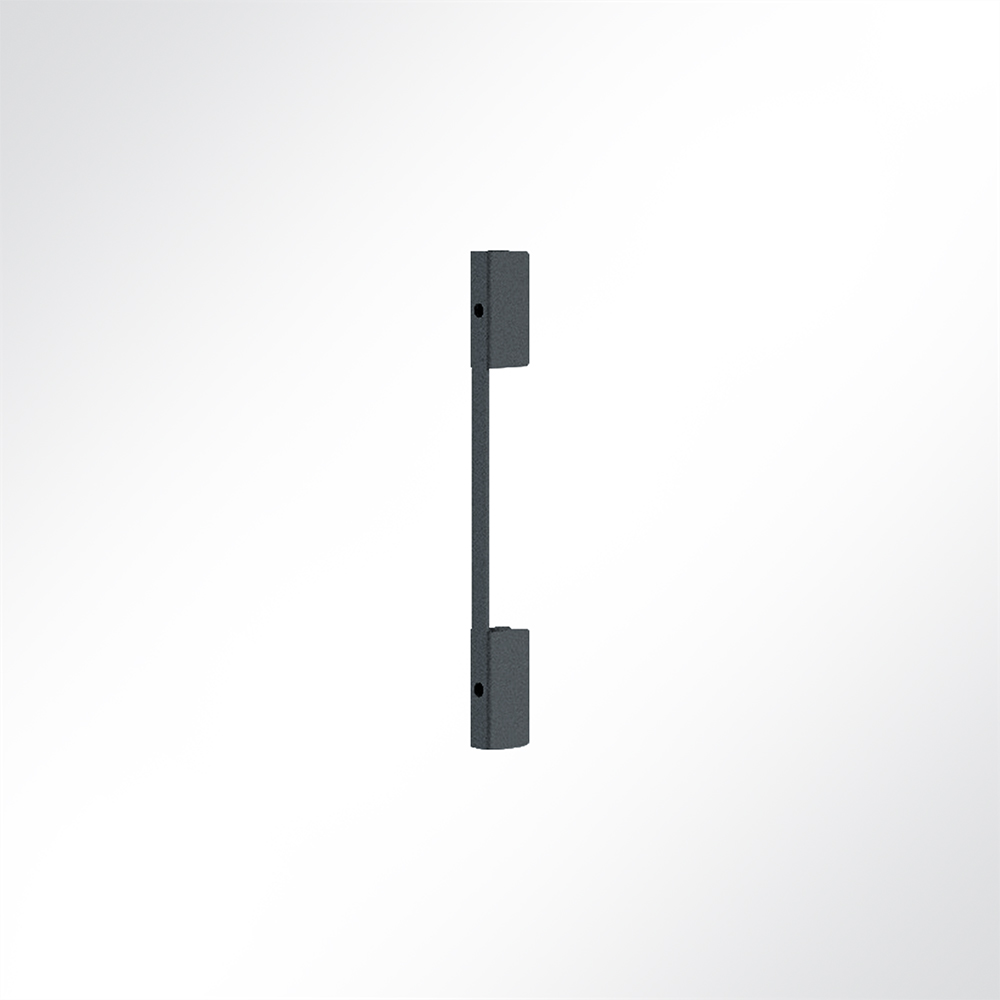 Artikelbild QP Akustikpaneele Booth-Mode Wand-Verbinder Endstück Schwarz 7016