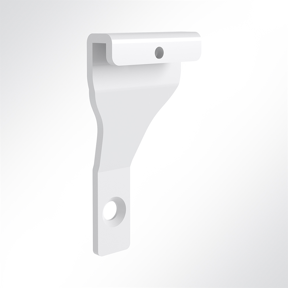 Artikelbild QP Akustikpaneele Wall & Ceiling Mode 2 Klammern für kurze Paneele Weiß 9003