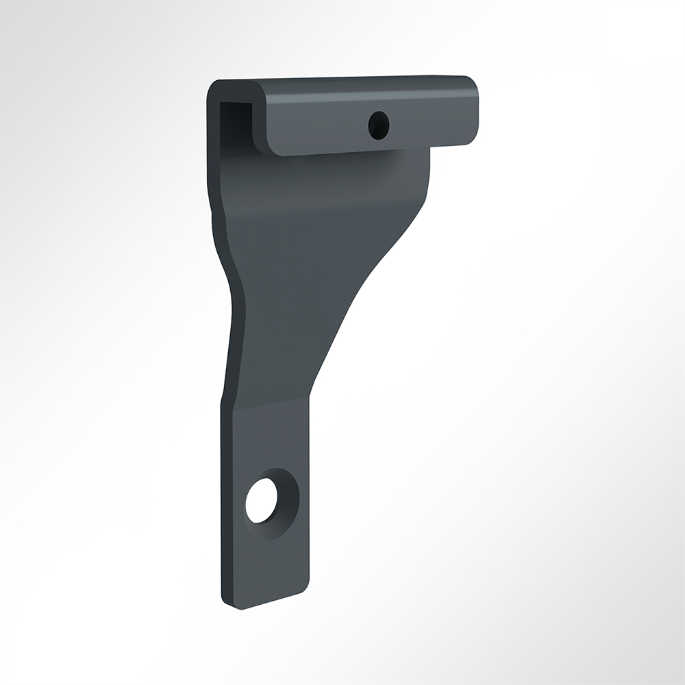 Artikelbild QP Akustikpaneele Wall & Ceiling Mode 2 Klammern für kurze Paneele Schwarz 7016