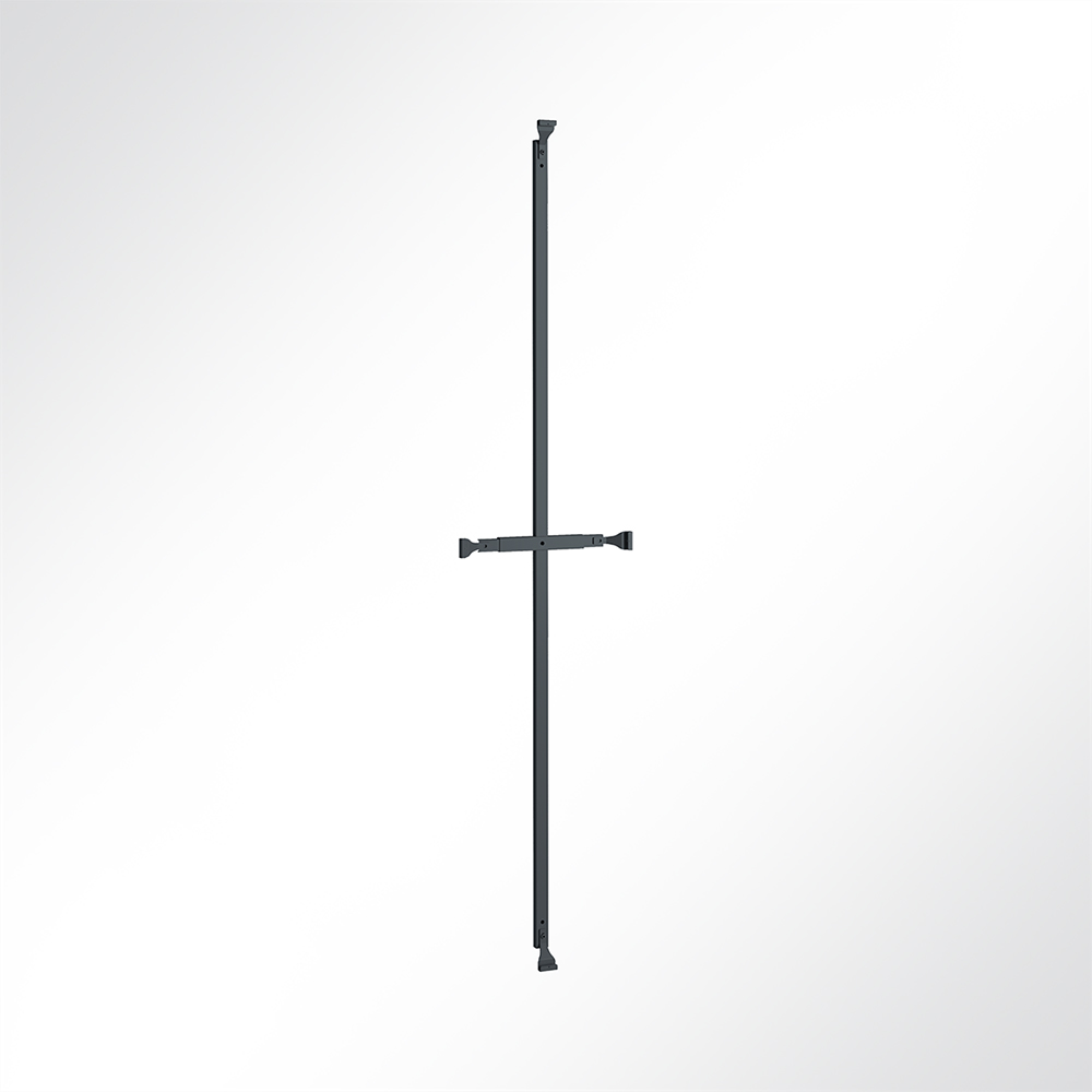 Artikelbild QP Akustikpaneele Wall & Ceiling Mode 4 Klammern für 120cm Single Paneele Schwarz 7016