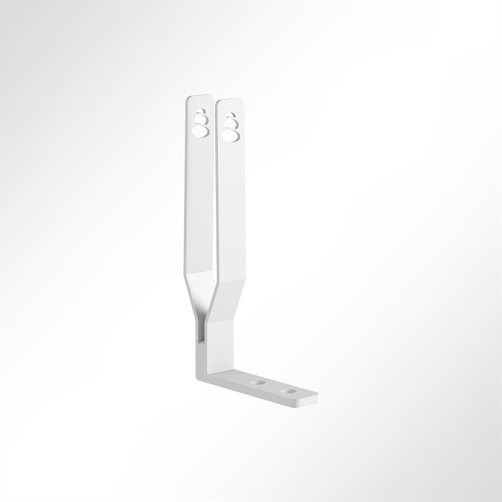 Artikelbild QP Akustikpaneele Desking 2er Set Paneel-Ständer für Schreibtisch-Front Weiß 9003