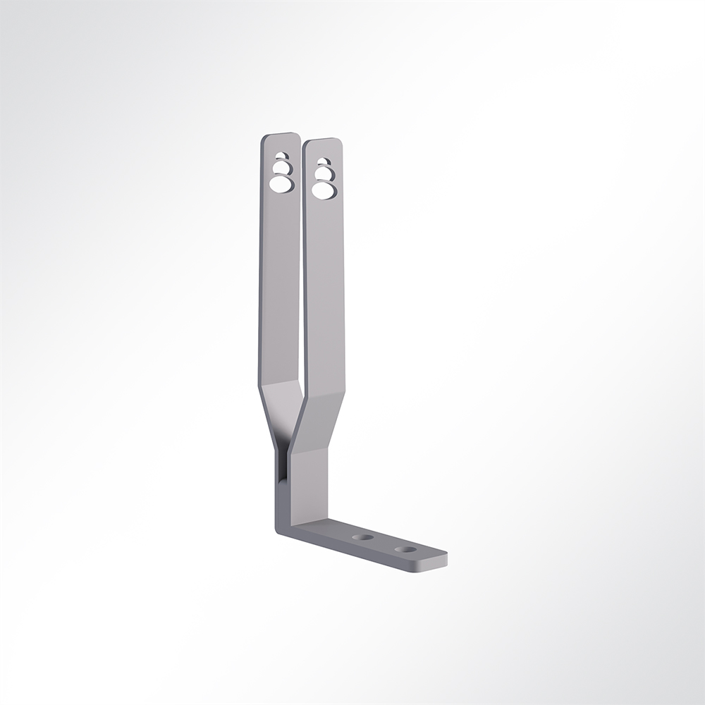 Artikelbild QP Akustikpaneele Desking 2er Set Paneel-Ständer für Schreibtisch-Front Grau 7035