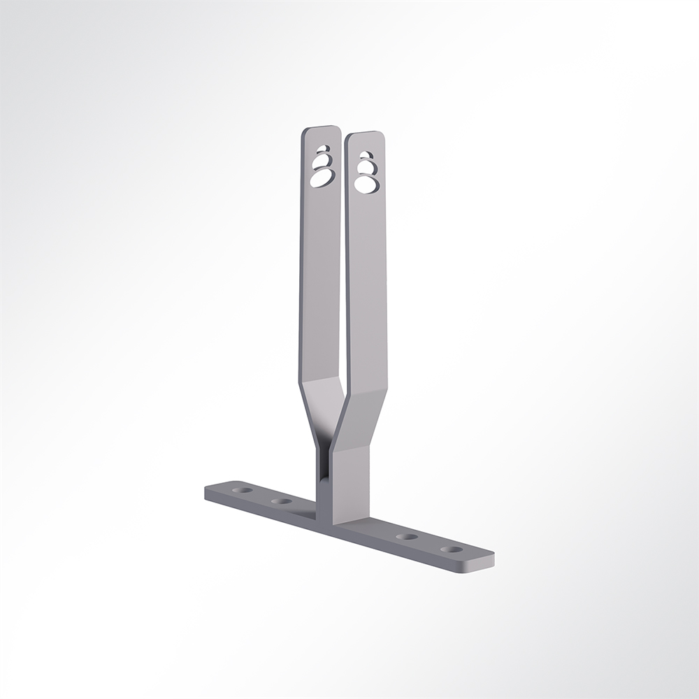 Artikelbild QP Akustikpaneele Desking 2er Set Paneel-Ständer für Schreibtisch-Unterteilung Grau 7035