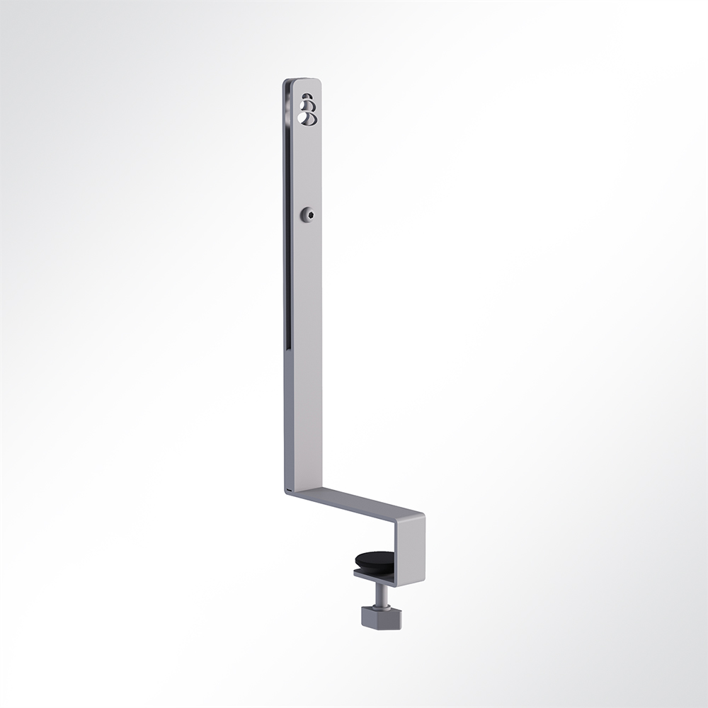 Artikelbild QP Akustikpaneele Desking 2er Set Paneel-Ständer für 2 Paneele als Front Grau 7035