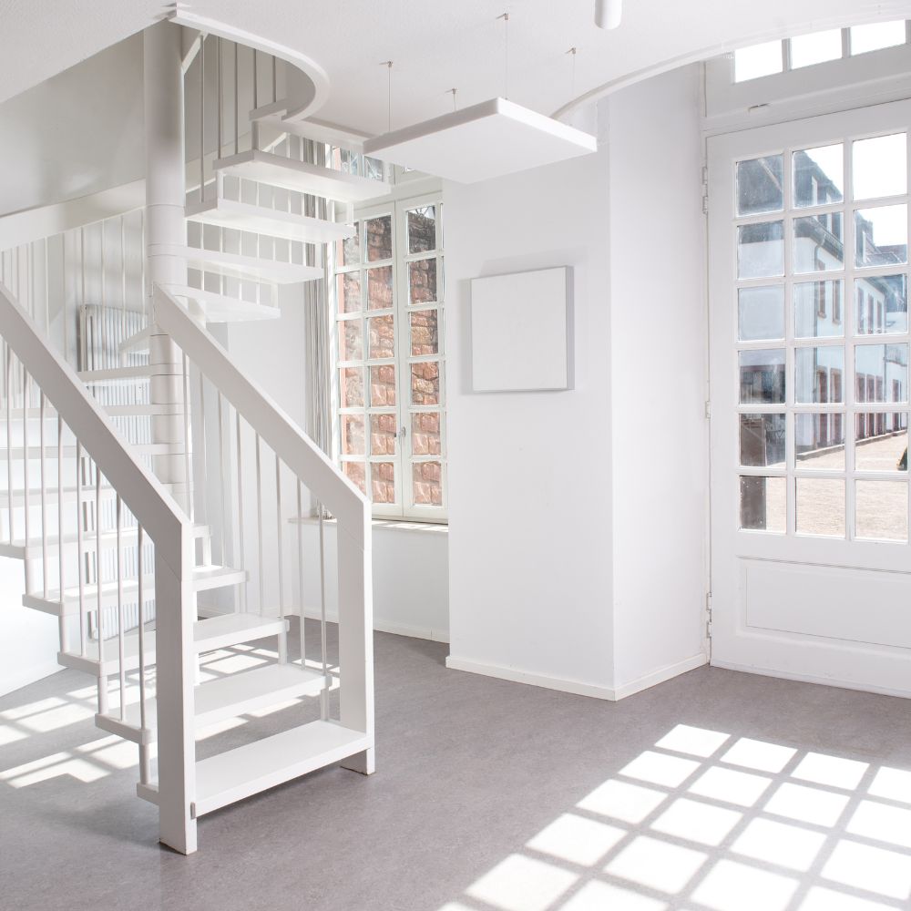 Artikelbild QP Schallabsorber Wand Akustikpaneele bluefiber tec based B1 2500g/m² weiß 620x625x50mm