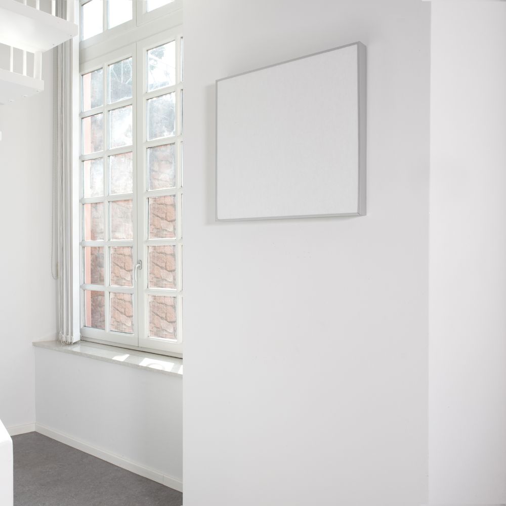 Artikelbild QP Schallabsorber Wand Akustikpaneele bluefiber tec based B1 2500g/m² weiß 620x625x50mm