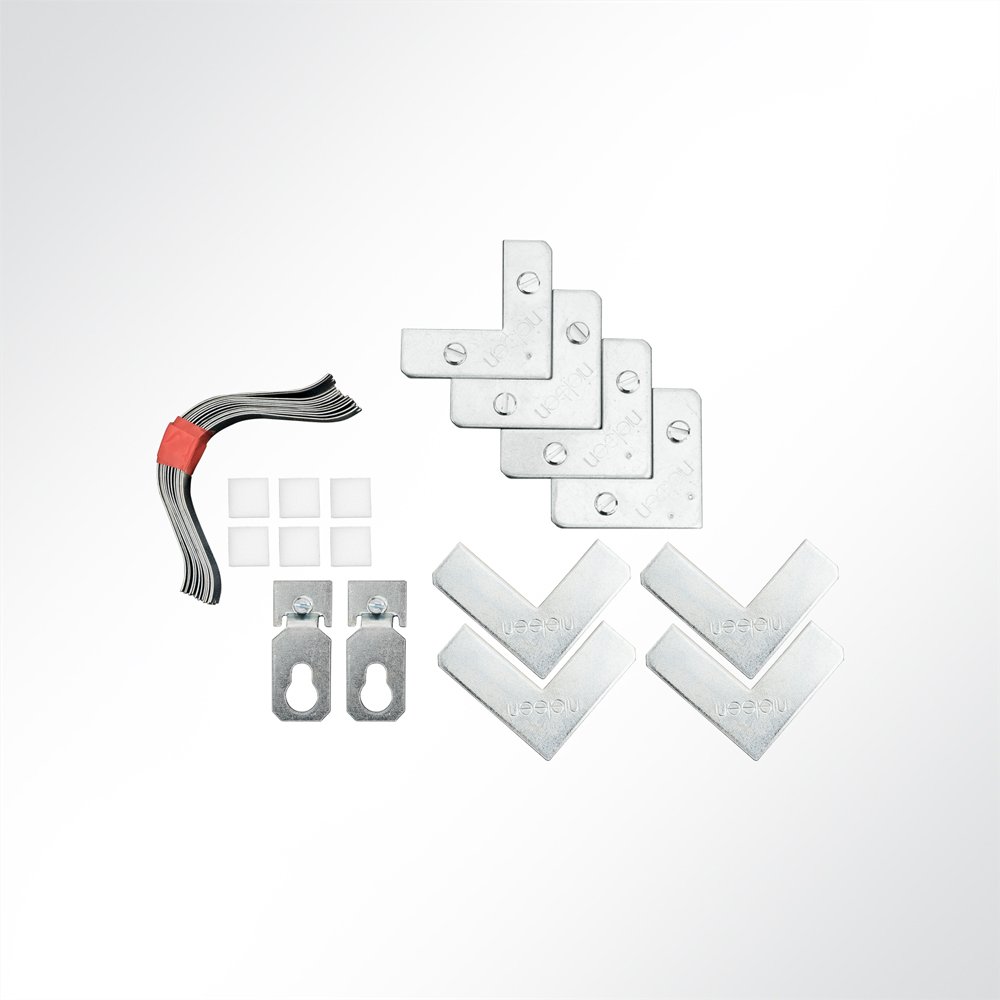 Artikelbild QP Schallabsorber Wand Akustikpaneele bluefiber tec based B1 2500g/m² grau 620x625x50mm