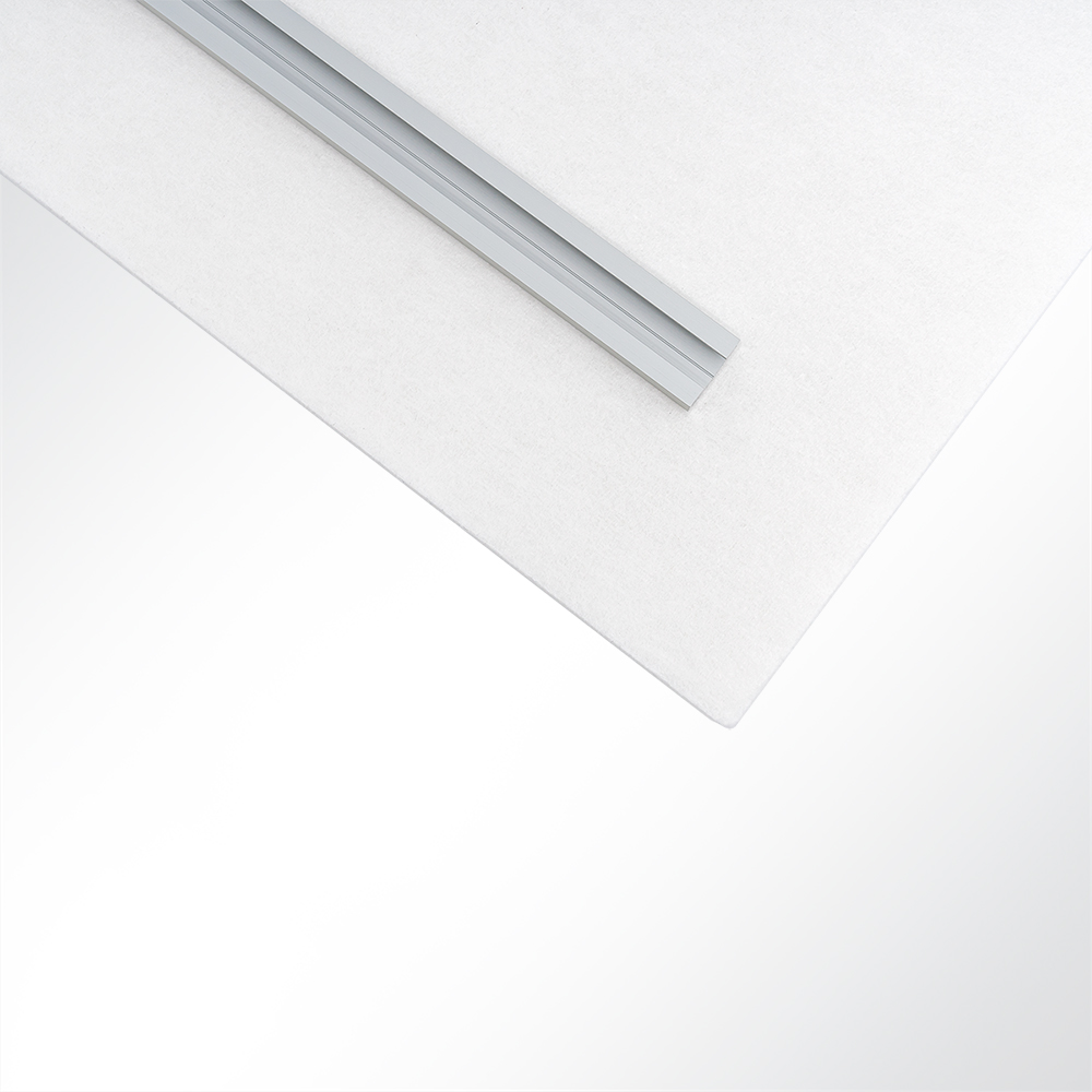 Artikelbild QP Akustikpaneele Schallabsorber Deckensegel bluefiber tec based B1 2500g/m² weiß 620x625x50mm