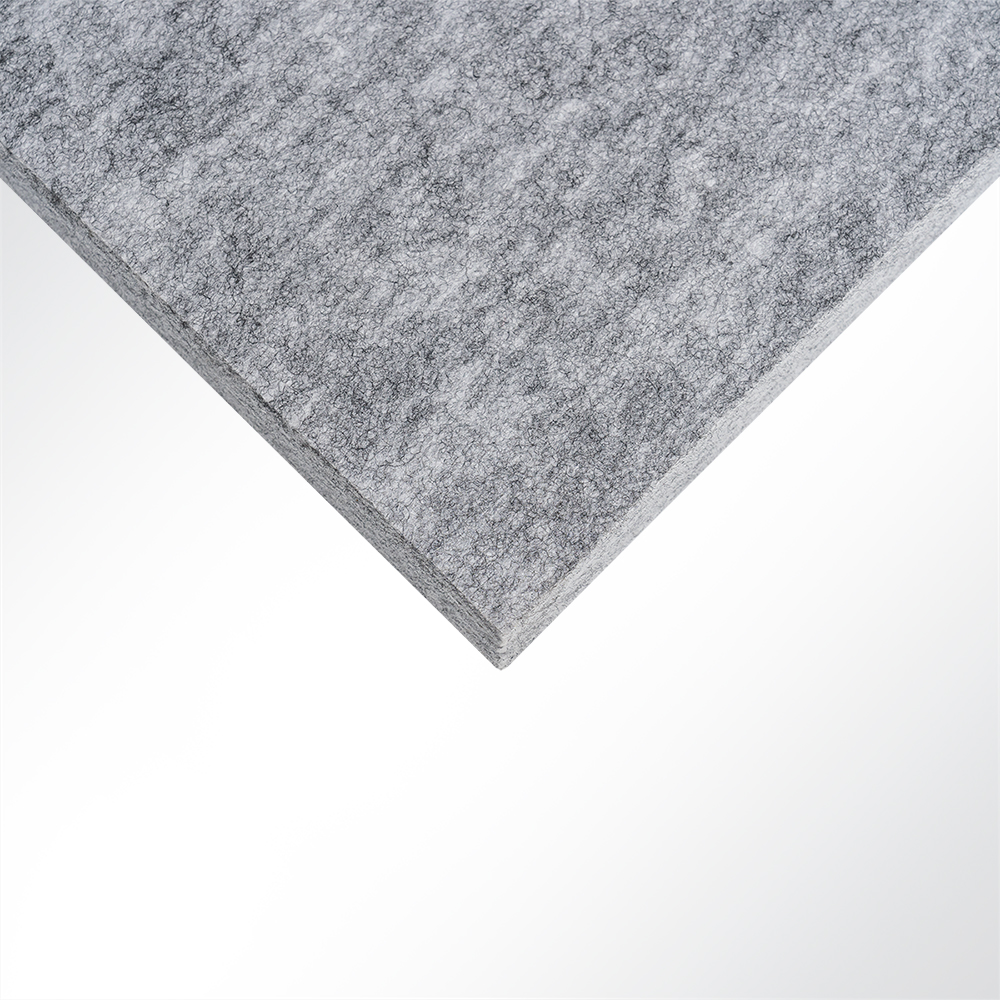 Artikelbild QP Akustikpaneele Schallabsorber Deckensegel bluefiber tec based B1 2500g/m² grau 620x625x50mm