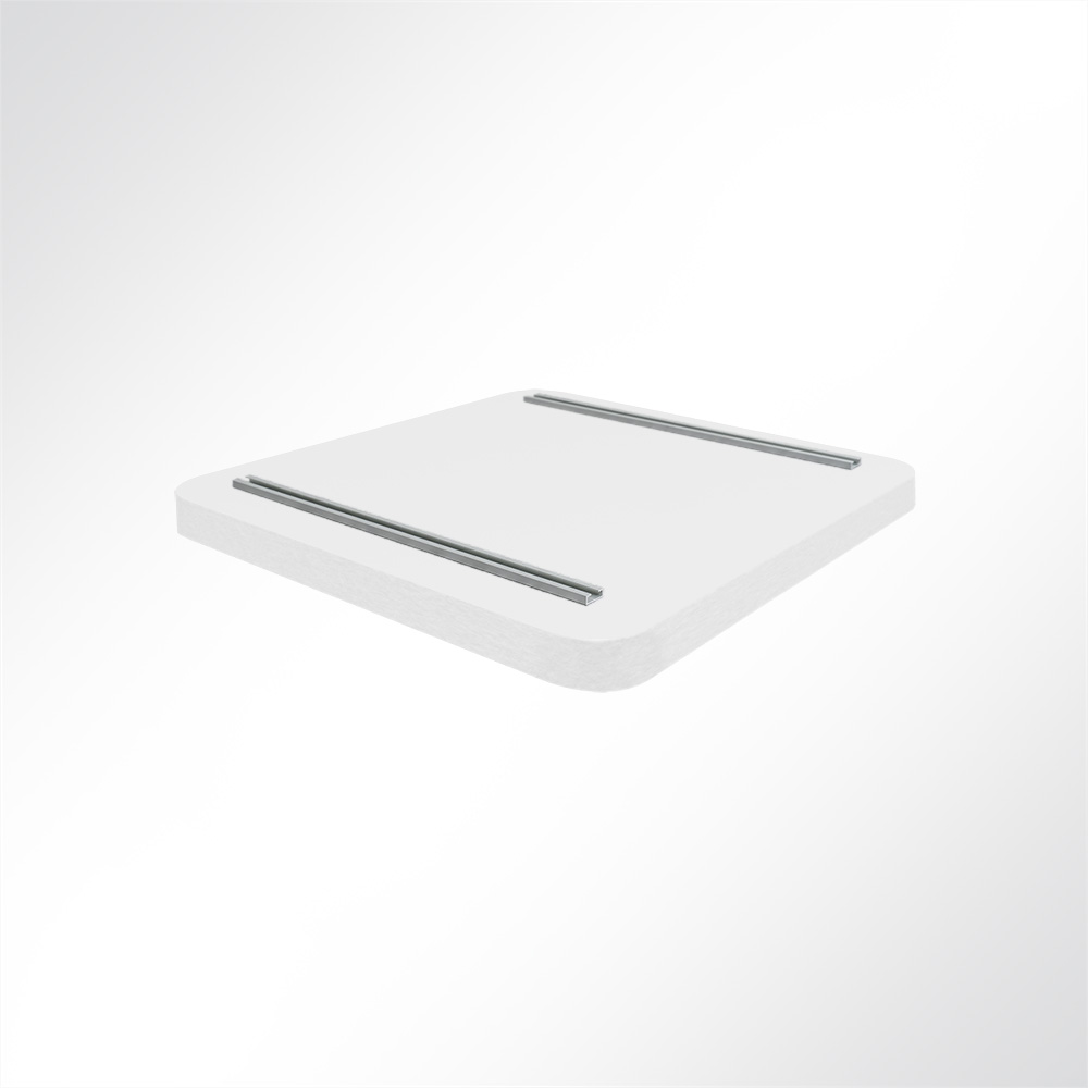 Artikelbild QP Akustikpaneele Deckensegel runde Ecken B1 1250g/m² weiß 620x625mm