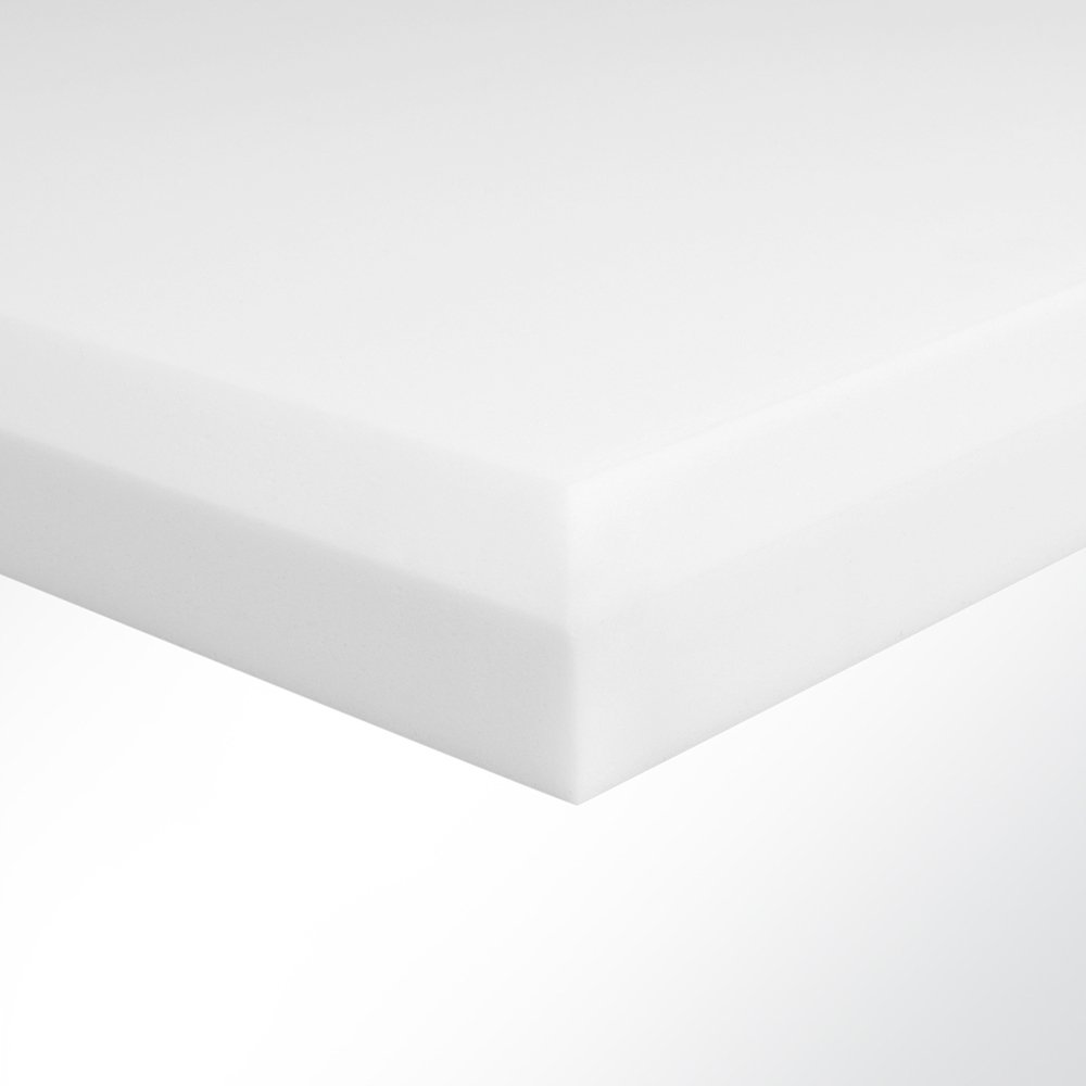 Artikelbild Schallabsorber Basotect® 100x50x3cm weiss 45° Fase Schallschutz Schalldämmung Akustikschaumstoff für Wand und Decke