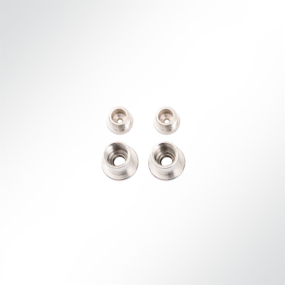 Artikelbild Abhängeset 2-fach für Akustikelemente mit Drahtspirale Drahtseil Ø1,5mm 1,5m